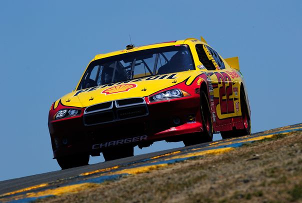Kurt Busch leads the NASCAR Sprint Cup Series Toyota/Save Mart 350 on his way to winning on Sunday at Infineon Raceway in Sonoma, Calif. Credit: Robert Laberge/Getty Images for NASCAR